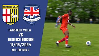 Matchday Uncovered  Redditch Borough vs Fairfield Villa [upl. by Attenad]