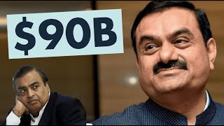 How Gautam Adani Became a Billionaire  Explained in Hindi [upl. by Tsan770]