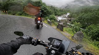 MT09 SP Z900 Bikers Going on A Trip To Norway Mountain Roads Here Are Amazing Trollstigen Norway [upl. by Eissed728]