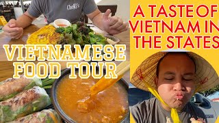 VIETNAMESE FOOD TOUR  WESTMINSTER VIET TOWN FOOD HEAVEN [upl. by Ecille]