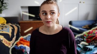 Clear Out My Wardrobe with Me  Hannah Witton [upl. by Leahcim]