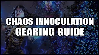 Path of Exile 36 Chaos Innoculation Gearing Guide  Swapping to CI on the Cheap [upl. by Seitz477]