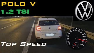 VW POLO 2015 12 TSI 90hp 0211 kmh Acceleration amp Top speed [upl. by Uuge38]