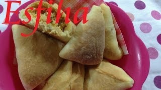 Receita de Esfiha Frango [upl. by Natloz]