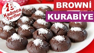 Browni Kurabiye Tarifi  Islak Kurabiye Nasıl Yapılır  Süt Şerbetli Browni  Kadınca Tarifler [upl. by Tildie]