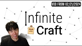 DisguisedToast plays Infinite Craft Battle Disguised Toast VODs from 02212024 [upl. by Ymled]