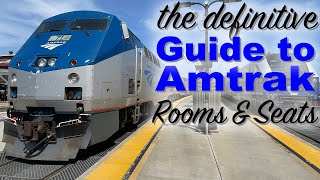 Amtrak Roomette Bedrooms and Seat Compared [upl. by Andonis]