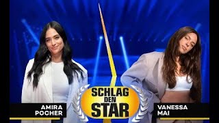 Der harte Wettbewerb bei Schlag den Star Das Duell zwischen Amira Pocher und Vanessa Mai [upl. by Etiuqram178]