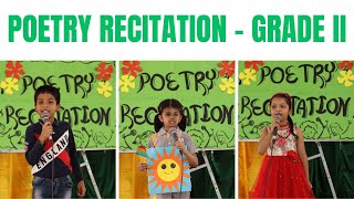 Poetry Recitation  Grade 2  202324 [upl. by Etteiluj]