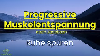 Progressive Muskelentspannung  TIEFE ENTSPANNUNG 10 Minuten  PMR nach Jacobson PMR im liegen [upl. by Yerffe140]