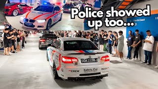 The Police Were Called to Singapores BIGGEST Underground Car Meet Singapore Afterhours June 2024 [upl. by Buckingham]