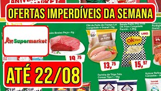 OFERTAS REDE SUPERMARKET VÁLIDAS DE 20 A 220824  ENCARTE DE PROMOÇÕES DE ANIVERSÁRIO SUPERMARKET [upl. by Hiltner]