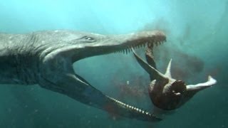 Predator X hunts in deep water  Planet Dinosaur  BBC [upl. by Genevieve]