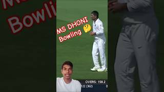 MS Dhoni Bowling BLACKCAPS vs India shorts cricket msdhoni shortsfeed foryou viral trending [upl. by Eatnom]