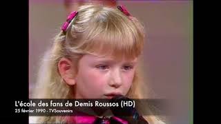 Lécole des fans de Demis Roussos 25 février 1990 HDd [upl. by Amora]