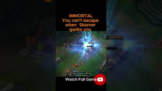 Unkillable Skarner Jungle cant die leagueoflegends skarner jungle gameplay [upl. by Moira]