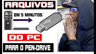 ComoTransferir Qualquer Programa Instalado No Disco C Do PC Para Um PenDrive Passo a Passo 2024 [upl. by Lynnett853]