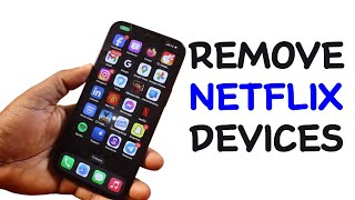 How to Remove Device from Netflix Account [upl. by Aciretnahs]