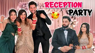 Reception Party Vlog  Grand Welcome 😍 [upl. by Zoba91]