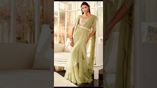 ✨Frill Saree Design✨🤩 frillsaree trendingfashion viralshort youtubeshorts [upl. by Nylrad195]