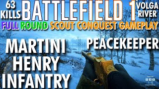 Nonstop Action From Start To Finish Martini Henry Gameplay  Battlefield 1 Conquest No Commentary [upl. by Manning]