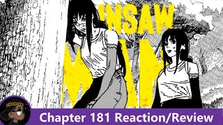 THIS IS UNPREDICTABLE Chainsaw Man Chapter 181 Reaction  悠 [upl. by Adnamra]