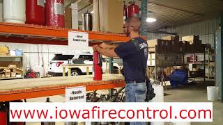 Fire Extinguisher Annual Inspection Video [upl. by Tedman]