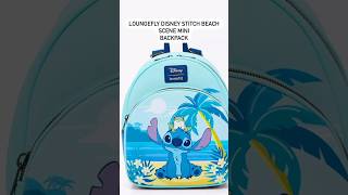 Lilo And Stitch Disney Stitch Beach Scene Mini Backpack [upl. by Ratha]