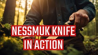 Using The Nessmuk Knife For What It Was Intended [upl. by Snodgrass]