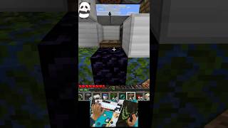 BEST TRICK TO PLACE TRAPDOOR IN STONE FARM 17 minecraft shorts cythikshorts gaming viral [upl. by Nirok]