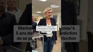 Procès du RN  voici le peine requise par le parquet contre Marine Le Pen [upl. by Lymann]