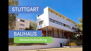 Die Weissenhofsiedlung in Stuttgart Bauhaus und Moderne [upl. by Rocky]