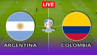 🔴LIVE  Argentina vs Colombia  Copa América FINAL 2024 [upl. by Karon496]