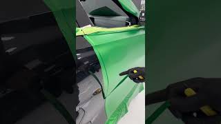 Celtics Green Wrapped BMW X6M Ballin Like Tatum asmr automobile wrap carwrap wrapping bmwx6 [upl. by Zirkle]