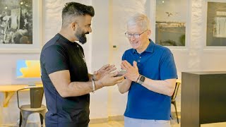 I Surprised Tim Cook With The First iPhone🔥🔥🔥 [upl. by Aened94]