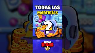 ¿Cuántas monedas se consiguen COMPLETANDO TODAS las MAESTRÍAS en Brawl Stars 🤔 [upl. by Witherspoon]