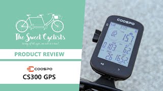 COOSPO CS300 Budget Friendly GPS Cycling Computer Review  feat Garmin Mount  USBC  26quot Screen [upl. by Wesley]