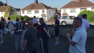 Rathcoole Protestant Boys White Plume  Cloughfern Orange Hall 2018 [upl. by Annodas]