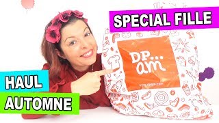 HAUL MODE AUTOMNE  SPECIAL VÊTEMENTS pour FILLES DPAM  Mel amp Alex Family [upl. by Shornick276]