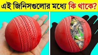 ৯৯ মানুষ জানে না এগুলোর ভিতরে কি থাকে  Whats Inside These Things in Bangla  Amazing Facts [upl. by Pudendas988]