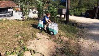 MEU FILHO GRAVOU UM VIDEO COM A KOMBI ANTIGA DELE Thiago velho [upl. by Cryan98]