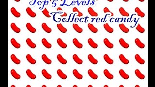 Candy crush saga best levels to collect red candy [upl. by Eiggep655]