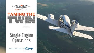 Taming the Twin SingleEngine Operations [upl. by Bonnice]