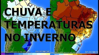 PREVISÃO CLIMÁTICA PARA O INVERNO DE 2024  CHUVA E TEMPERATURAS NO PAÍS ENTRE JULHO À SETEMBRO [upl. by Ailahk975]