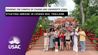 Touring the Campus of Chiang Mai University CMU [upl. by Dougie182]