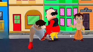 Motu VS Boxer VS Jon  Motu Patlu Game  New Game  Motu Patlu Cartoon Game [upl. by Voe46]