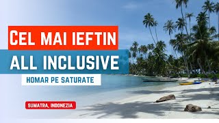 CÂT COSTĂ cel mai IEFTIN ALL INCLUSIVE din lume Cazare și HOMAR pe SĂTURATE [upl. by Annairba575]