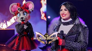 The Masked Singer  Demi Lovato  Performances and Reveal [upl. by Refinne]