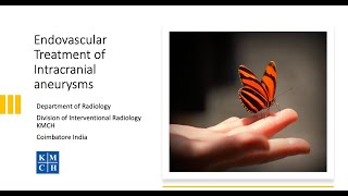 Intracranial Aneurysms  endovascular management overview [upl. by Kieffer]