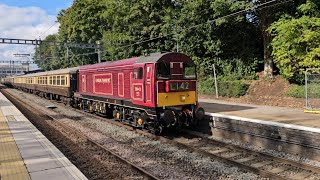 ECS Private Charter  20142 Sir John Betjeman passing Twyford  51024 Unexpected Capture [upl. by Goto281]